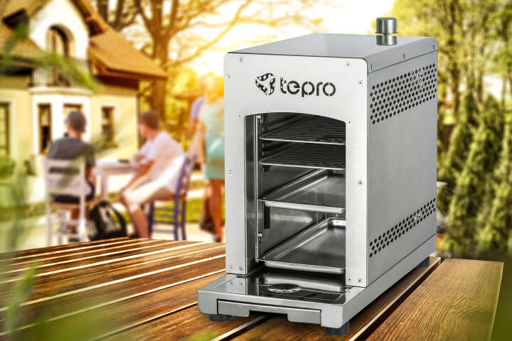 tepro 800° Gas-Steakgrill inkl. Abdeckhaube tepro 800° Gas-Steakgrill inkl. Abdeckhaube